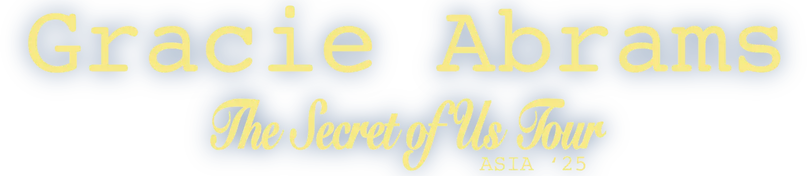 Gracie Abrams:The Secret of Us Tour